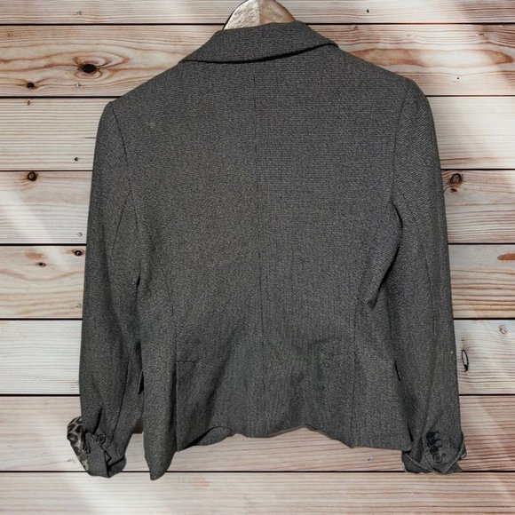 Express Gray Suit Jacket Size 6 - Picture 2 of 6